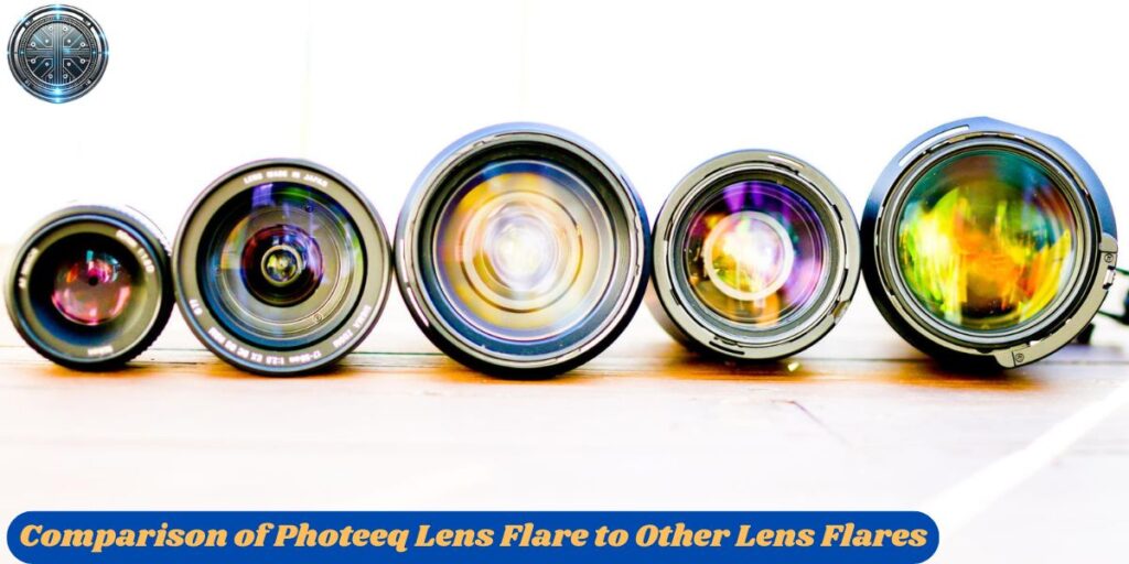 Comparison of Photeeq Lens Flare to Other Lens Flares